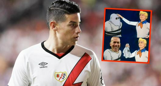 James Rodríguez hoy: hinchas Rayo Vallecano critican a Íñigo Pérez con memes