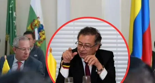 Gobernadores dan palo a Petro por problema del presupuesto, pero él culpó a la oposición