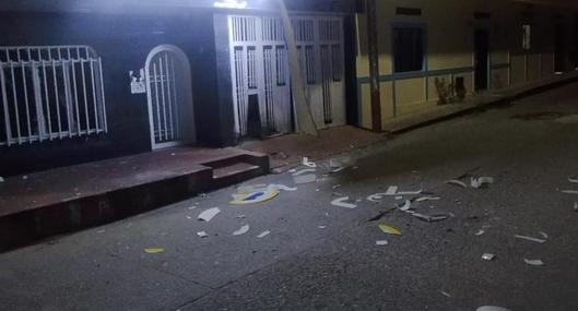 Atentado con explosivo en local comercial de Hobo, Huila