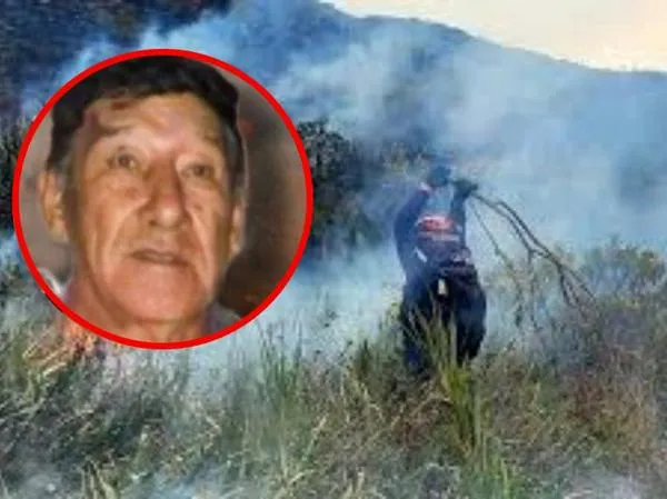 Anciano murió luego que se saliera de control una quema que él mismo provocó