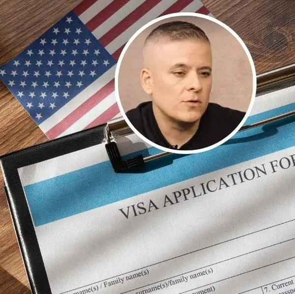 Fotos de formato y Carlos López, en nota de cuál es buen perfil para que aprueben visa americana desde Colombia 