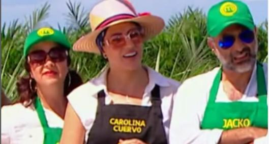 Carolina Cuervo no pudo entregar su delantal negro en 'Masterchef'