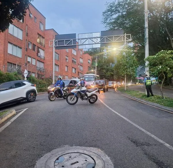  Accidente en Envigado, su pareja falleció, pero él se salvó 