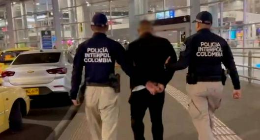 Así capturaron a un empresario de República Dominicana en el aeropuerto El Dorado de Bogotá