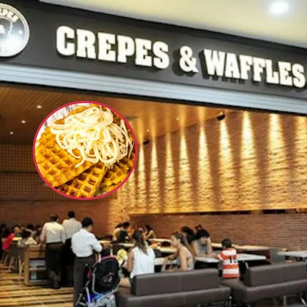 ¿Cuál es el plato más grande de Crepes and Waffles? 