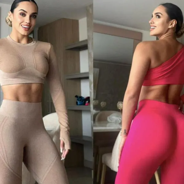 Ropa deportiva de Olimpya, marca de 'Aleja', ganadora del 'Desafío' 2023
