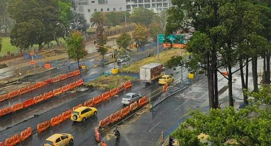 Nuevo aguacero en Bogotá emociona a ciudadanos en época de racionamiento