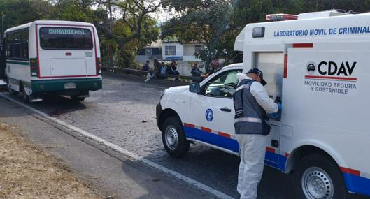 Buseta implicada en accidente tránsito en Cali, que dejó personas fallecidas, no tenía seguro vial