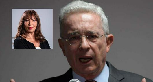 Álvaro Uribe con María Jimena Duzán y el elogio en encuentro de Fenalco