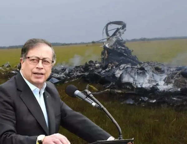 Accidente de helicóptero en Vichada: Gustavo Petro manda mensaje a familias