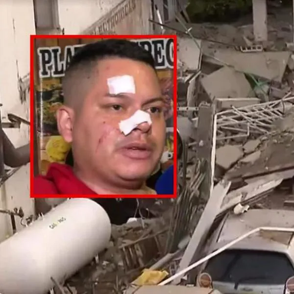 Hombre sobrevivió a fuerte explosión que dejó 2 muertos, en Mesitas del Colegio