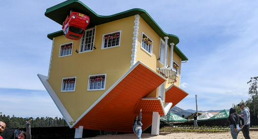 La casa al revés de Guatavita, en nota sobre cuánto vale la entrada