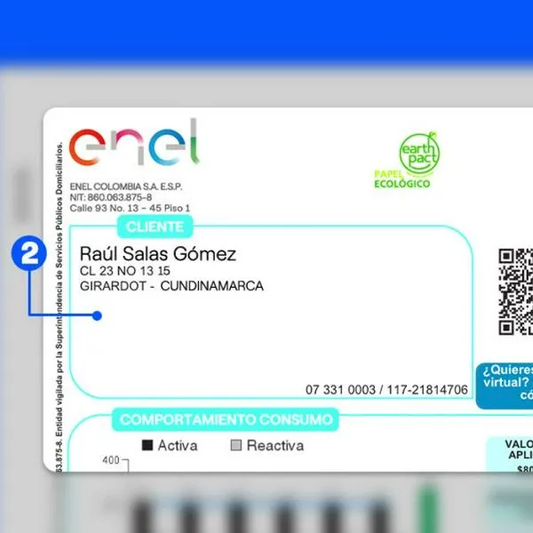 Enel Codensa confirmó que pasará el 1 de noviembre con la factura electrónica