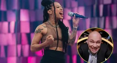 Santiago Cruz quedó sorprendido con participante de La Descarga quién es Lafér