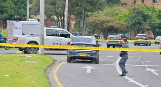 Sicariato en Bogotá: motociclista asesinó a hombre que iba en carro particular