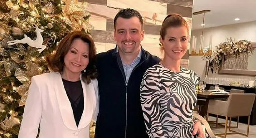 Luz María Osorio, Iván Cruz y Carolina Cruz