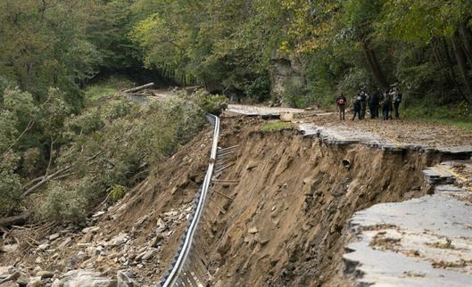 Estados Unidos: pueblos totalmente devastados por el huracán Helene