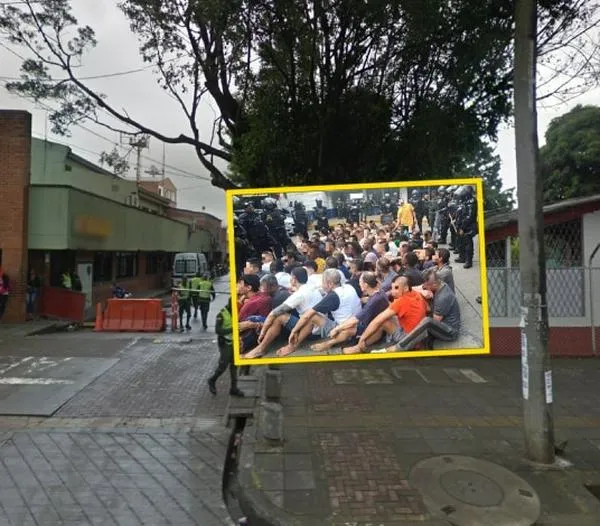 Varios detenidos no pudieron escapar de las autoridades tras la fuga de una estación de Policía en Cali