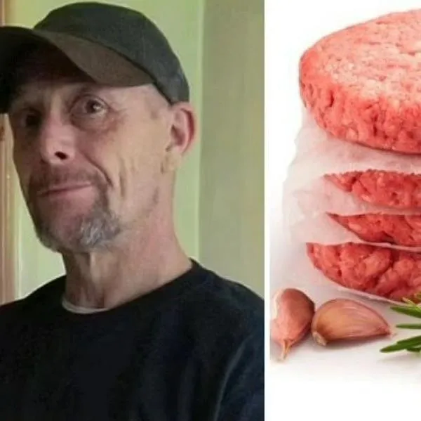 Hombre murió en extrañas circunstancias al tratar de separar carne para hamaburguesas