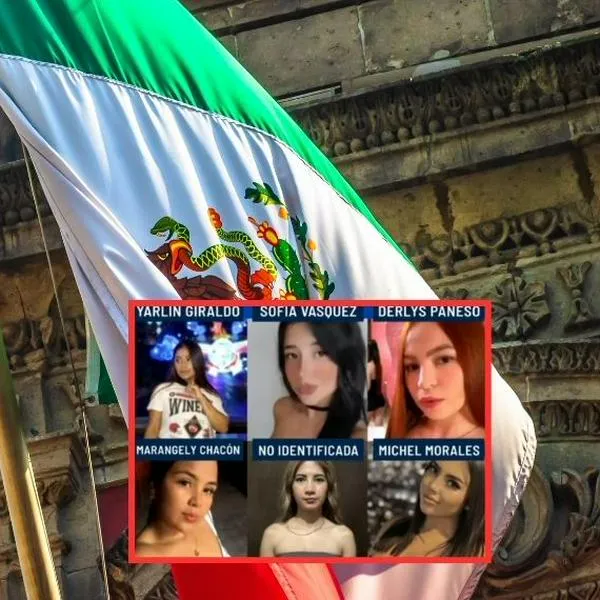 Ellas son las colombianas rescatadas en México. Según el alcalde de Medellín, Federico Gutiérrez, hubo capturas por el caso