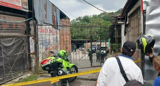 Tres muertos y un herido en balacera dentro de parqueadero en Santa Rosa de Cabal