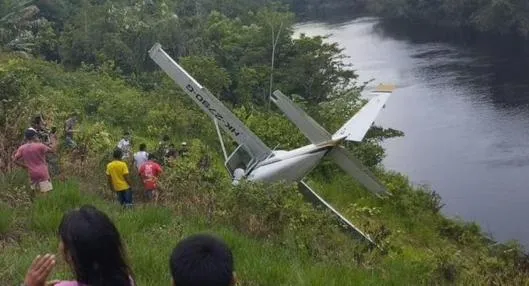 Accidente de avioneta en Guainía.