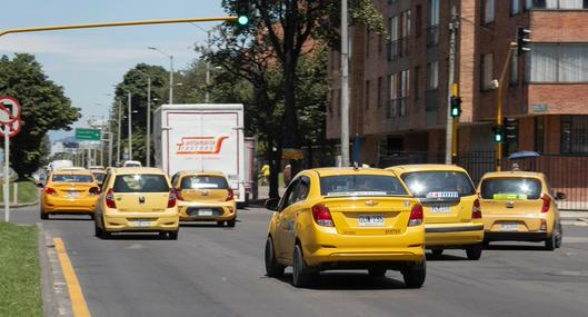 Taxis, en nota sobre que Soacha tendrá taxis eléctricos 