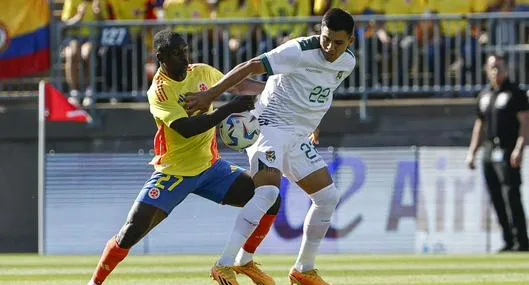 Bolivia se chocó antes de jugar con Colombia.