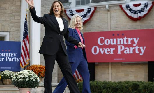 La republicana Liz Cheney da su apoyo a Kamala Harris en su mitin de Wisconsin