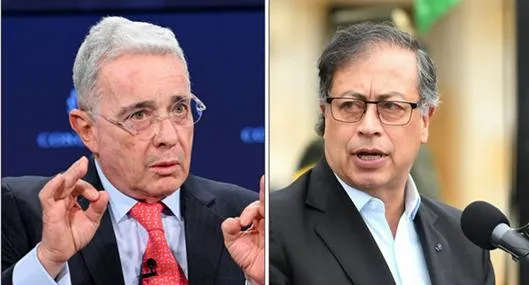 Gustavo Petro y Álvaro Uribe pelean por reactivar diálogos con paramilitares