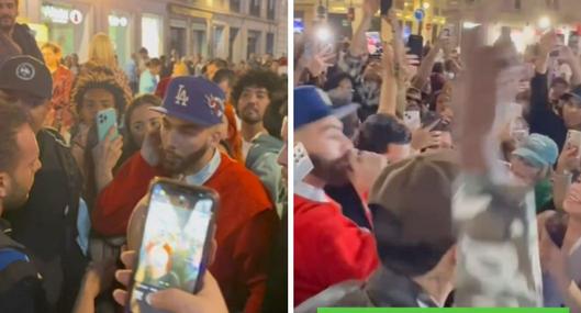 Manuel Turizo recibió una multa en Madrid por cantar en la calle