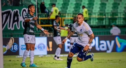 Deportivo Cali se sigue hundiendo en la Liga BetPlay: Millonarios dio golpe en Palmaseca y acrecentó la crisis del conjunto 'Azucarero'.