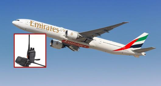 Emirates prohibió elementos en sus vuelos por seguridad.