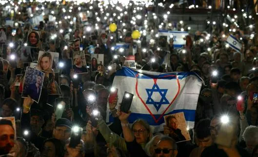 Miles de argentinos conmemoran el ataque terrorista del 7 de octubre en Israel