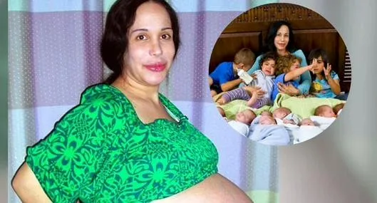 Cómo luce ahora la mamá que tuvo octillizos en los 2000; ya es abuela