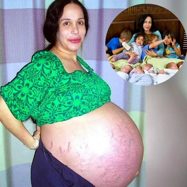 Cómo luce ahora la mamá que tuvo octillizos en los 2000; ya es abuela