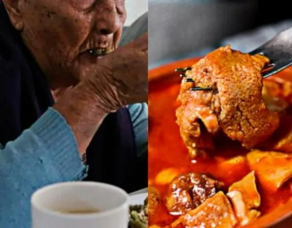 Adulta mayor murió atragantada con carne; estaba almorzando en un restaurante