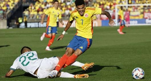 Foto de Luis Díaz, en nota de por qué  El Alto en Bolivia amenaza a Colombia en Eliminatoria, además de altura.