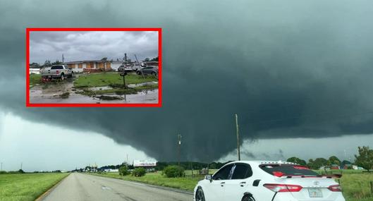 Tornado afectó a Florida antes de la llegada del huracán Milton y acabó con todo a su paso: video