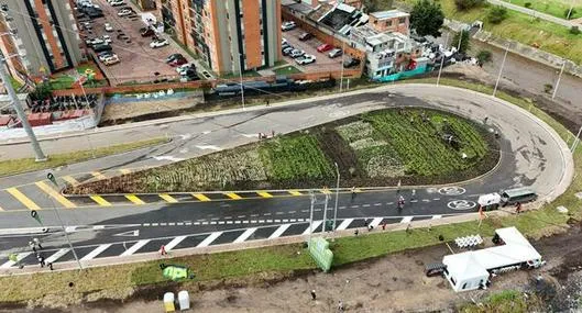 Entregan puente de la Av. 68 con Tercera: tiene particular diseño ¿Cómo quedó?