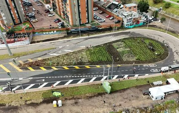 Entregan puente de la Av. 68 con Tercera: tiene particular diseño ¿Cómo quedó?