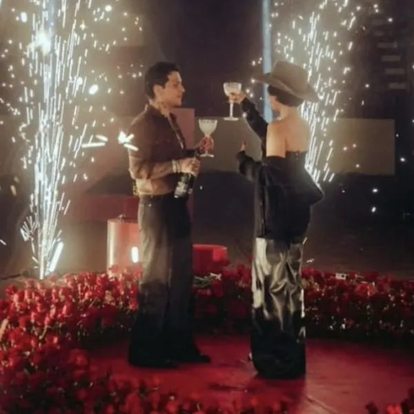 Christian Nodal celebró cumpleaños de Ángela Aguilar con sorpresa video