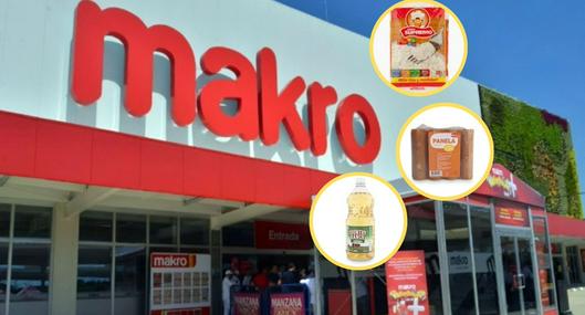 Supermercado Makro; estos son los productos más baratos para la canasta familiar