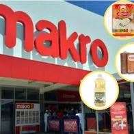 Supermercado Makro; estos son los productos más baratos para la canasta familiar
