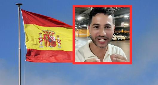 Colombiano en España compara qué compra con un sueldo diario de 40 euros