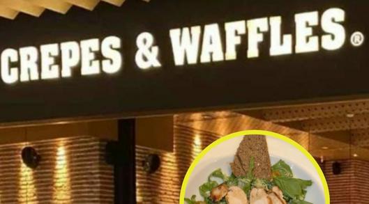 ¿Cuál es la mejor ensalada de Crepes and waffles? 