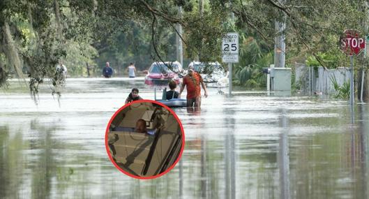 ¿Qué pasó con el ‘Teniente Dan’? Se negó a dejar su velero en medio del huracán Milton