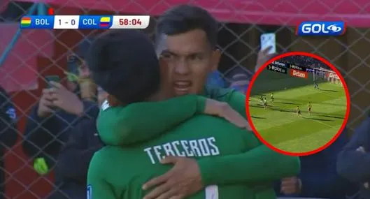 Gol de Bolivia ante Colombia por Eliminatorias: video y cómo fue