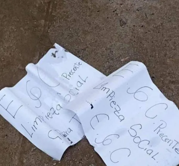 Dejan mensaje de “limpieza social” junto al cuerpo de joven asesinado en Chiriguaná