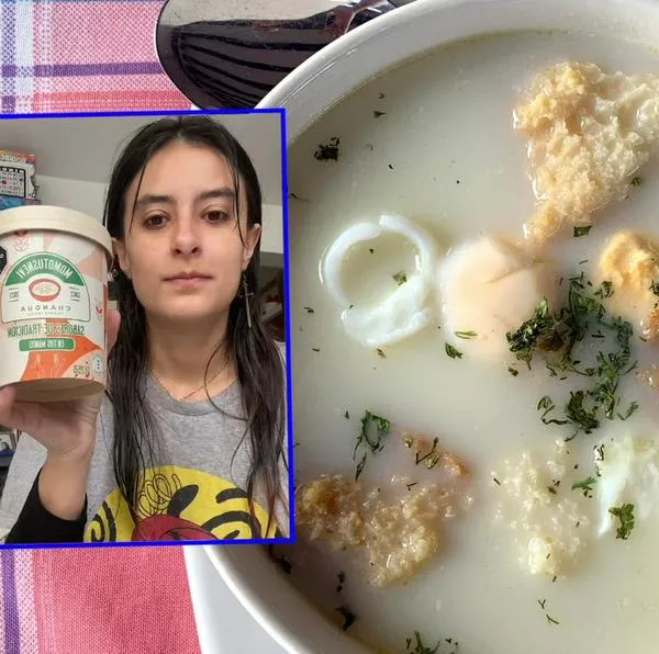 'Influencer' se sorprendió con changua instantánea y reacción es viral